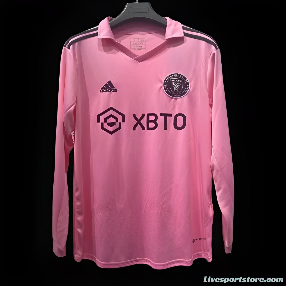 23/24 Inter Miami Home Long Sleeve Jersey