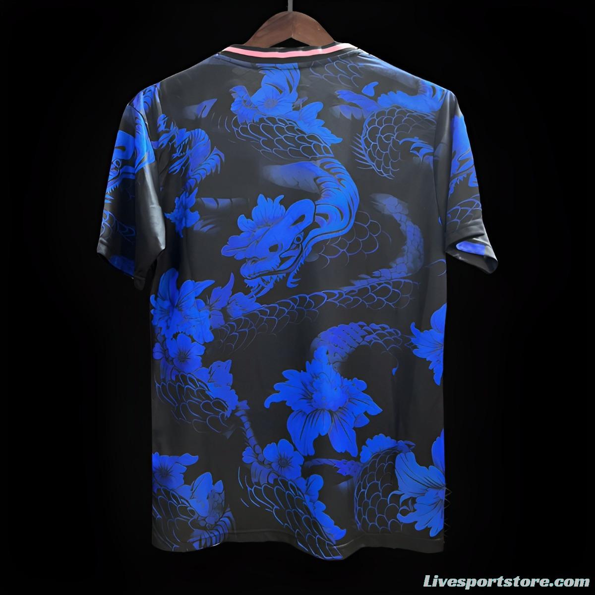 2024 Japan Black/Blue Dragon Concept Jersey