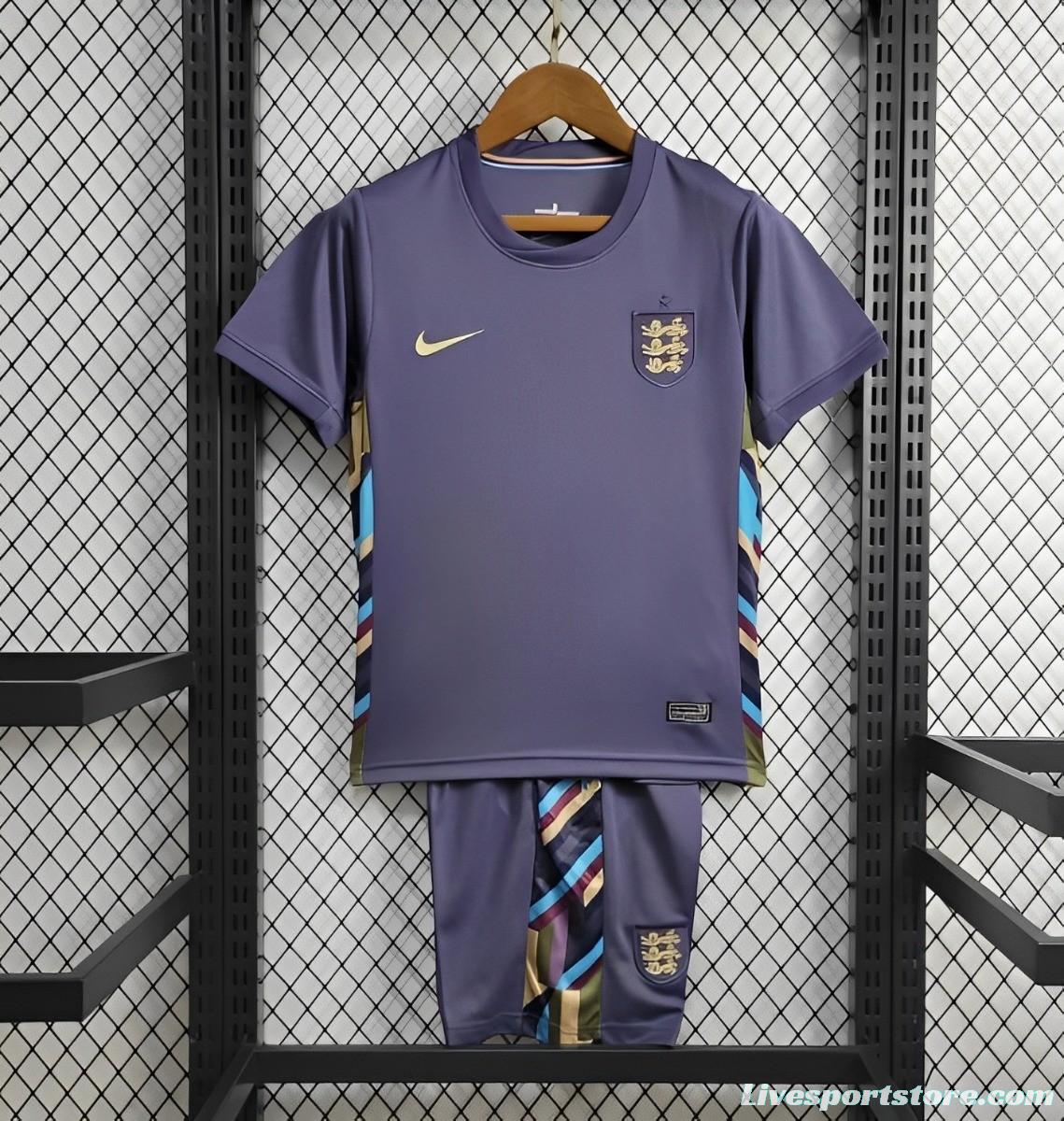 2024 Kids England Away Jersey