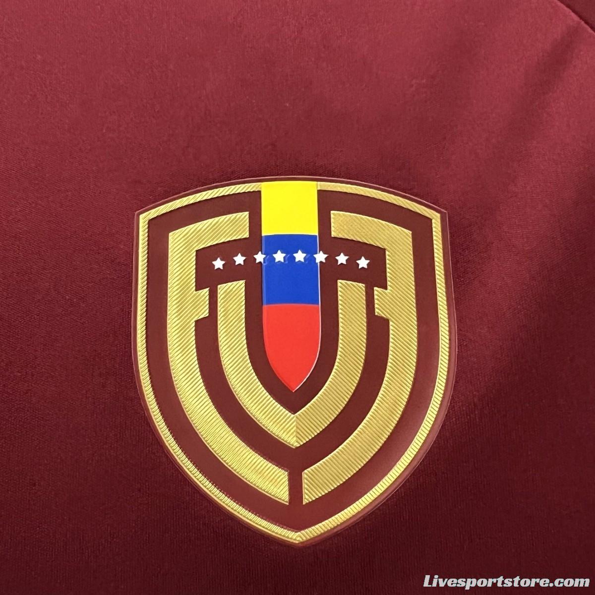 2024 Venezuela Copa America Home Jersey