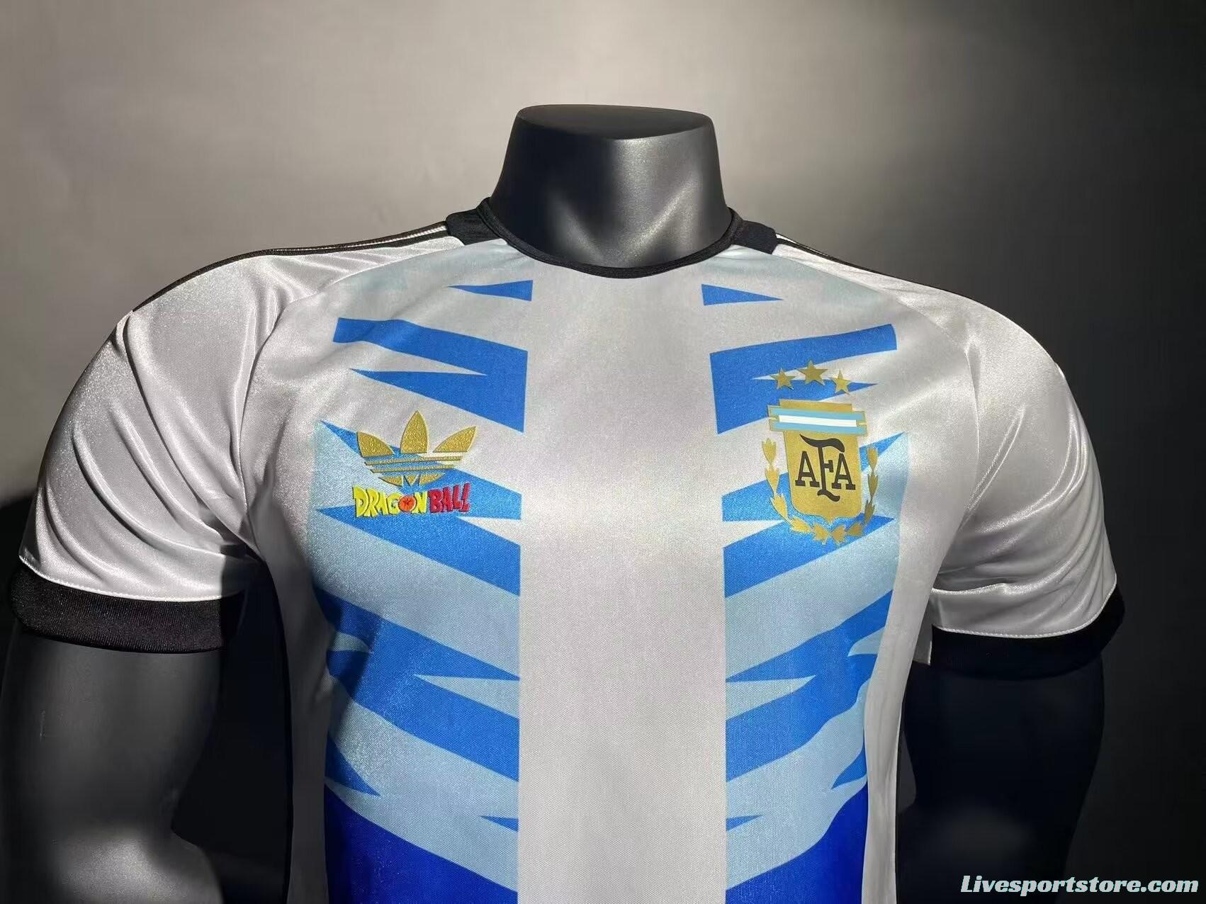 Player Version 2024 Argentina x Dragon Ball Special Jersey