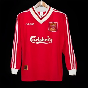 Retro 95/96 Liverpool Home Long Sleeve Jersey