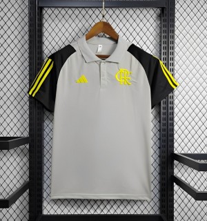 24/25 Flamengo Grey Polo Jersey