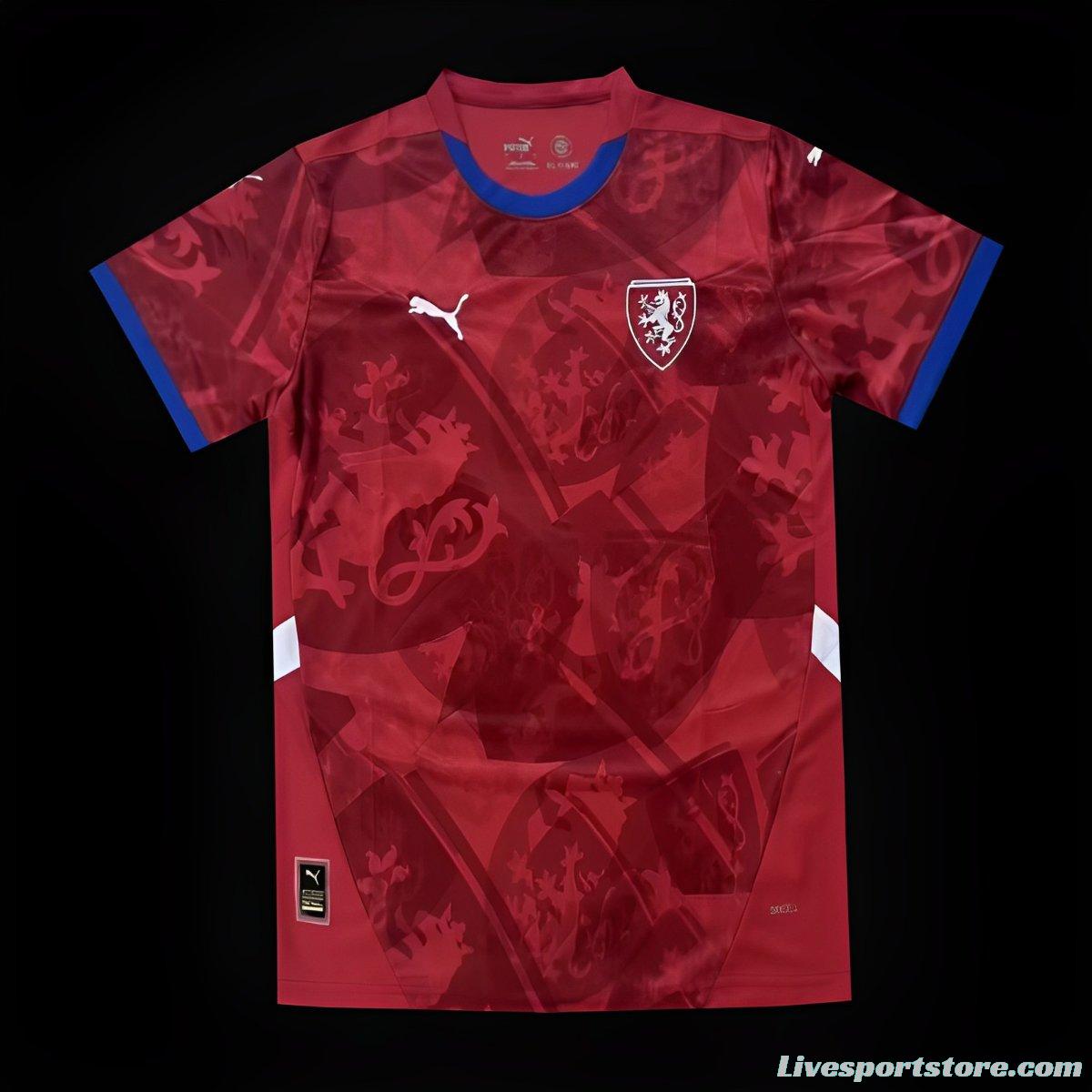 2024 Czech Republic Home Jersey