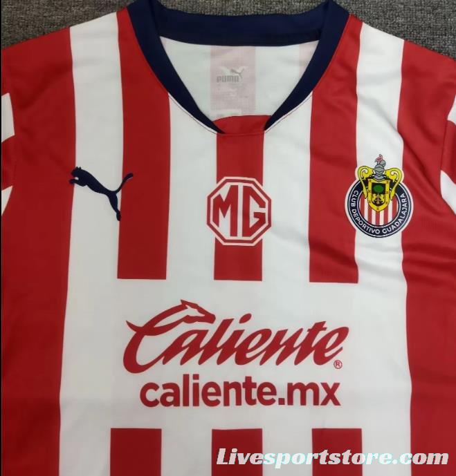 24/25 Chivas Guadalajara Home Jersey