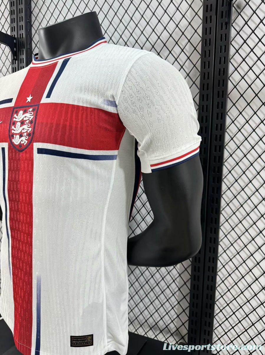 Player Version 2024 England Flag Concept Jersey