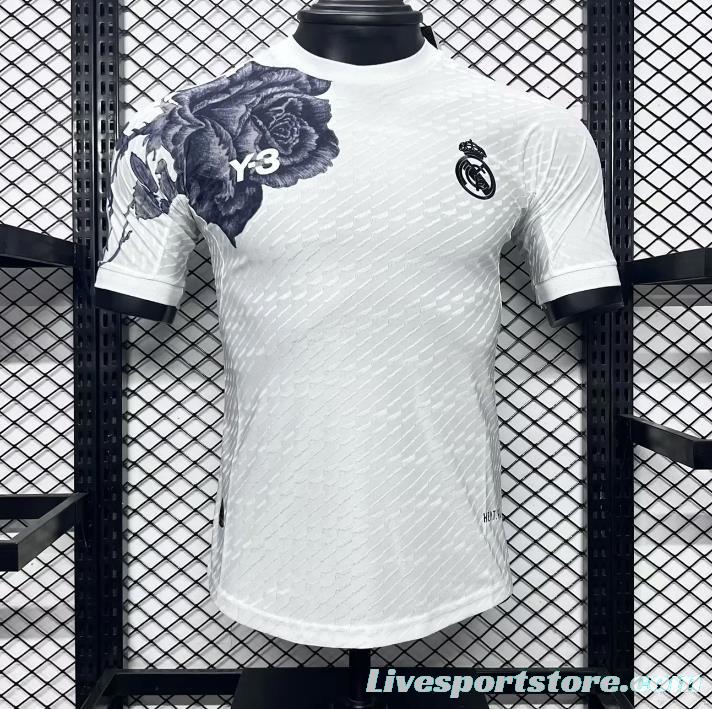 Player Version 23/24 Real Madrid Y3 White Jersey