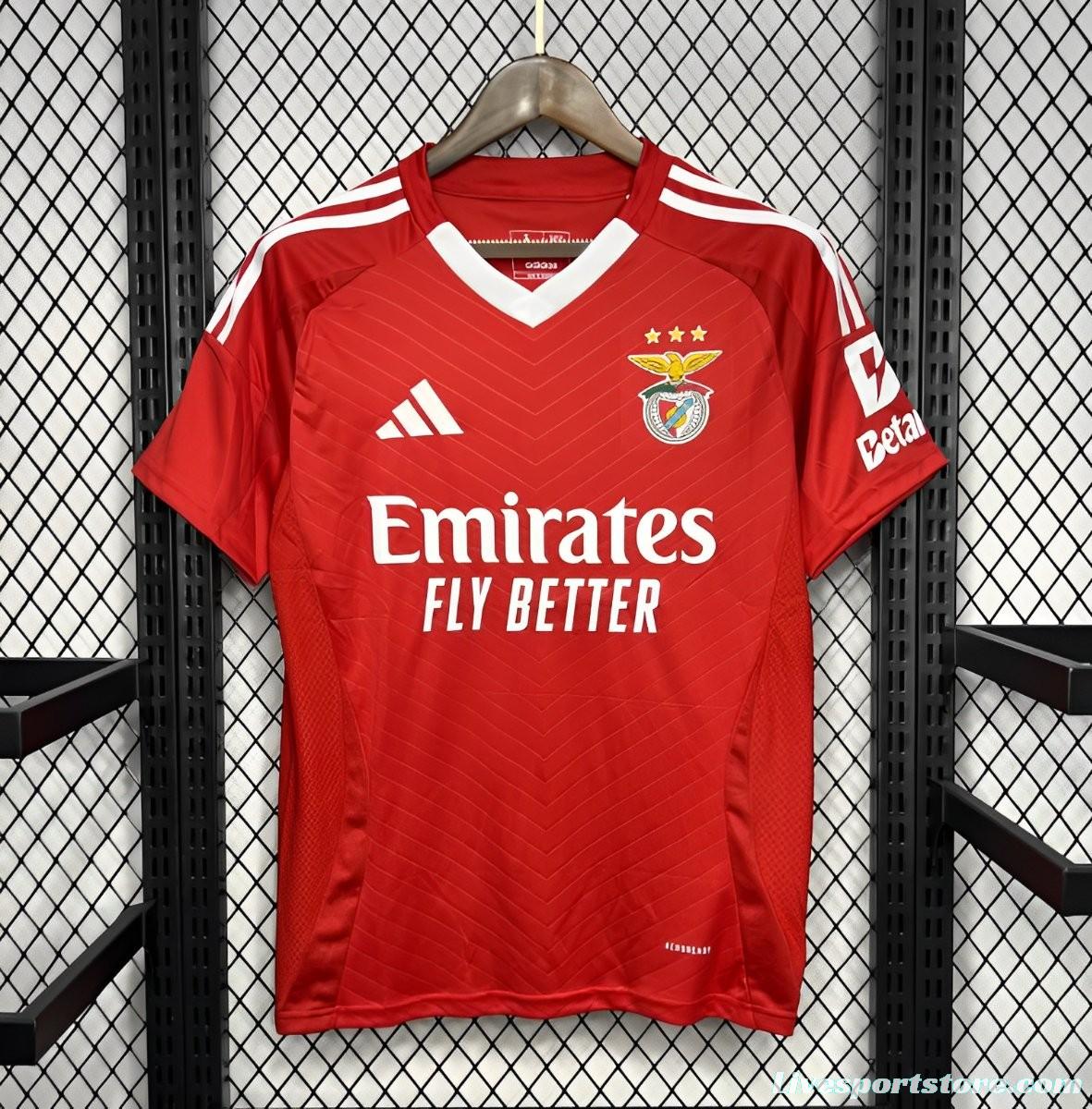 24/25 Benfica Home Jersey