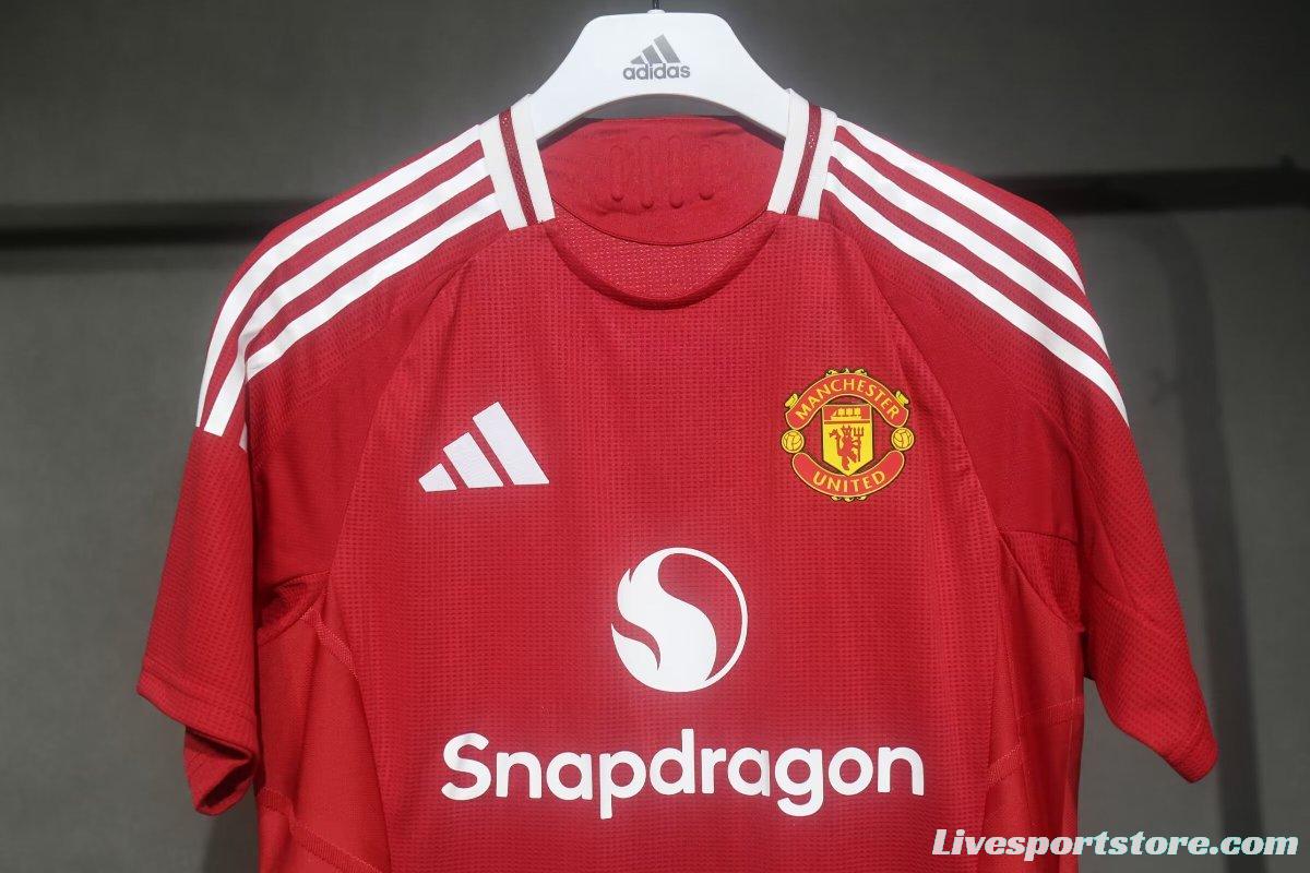 Player Version 24/25 Manchester United Home Jersey