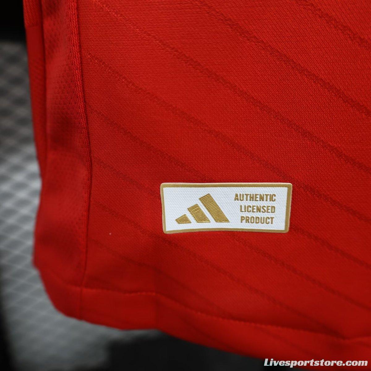 Player Version 24/25 Benfica Home Jersey