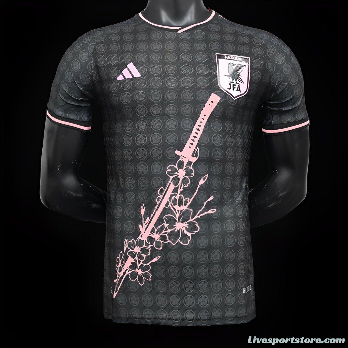 Player Version 2024 Japan Plum Blossom And Sword Black Concept Jersey