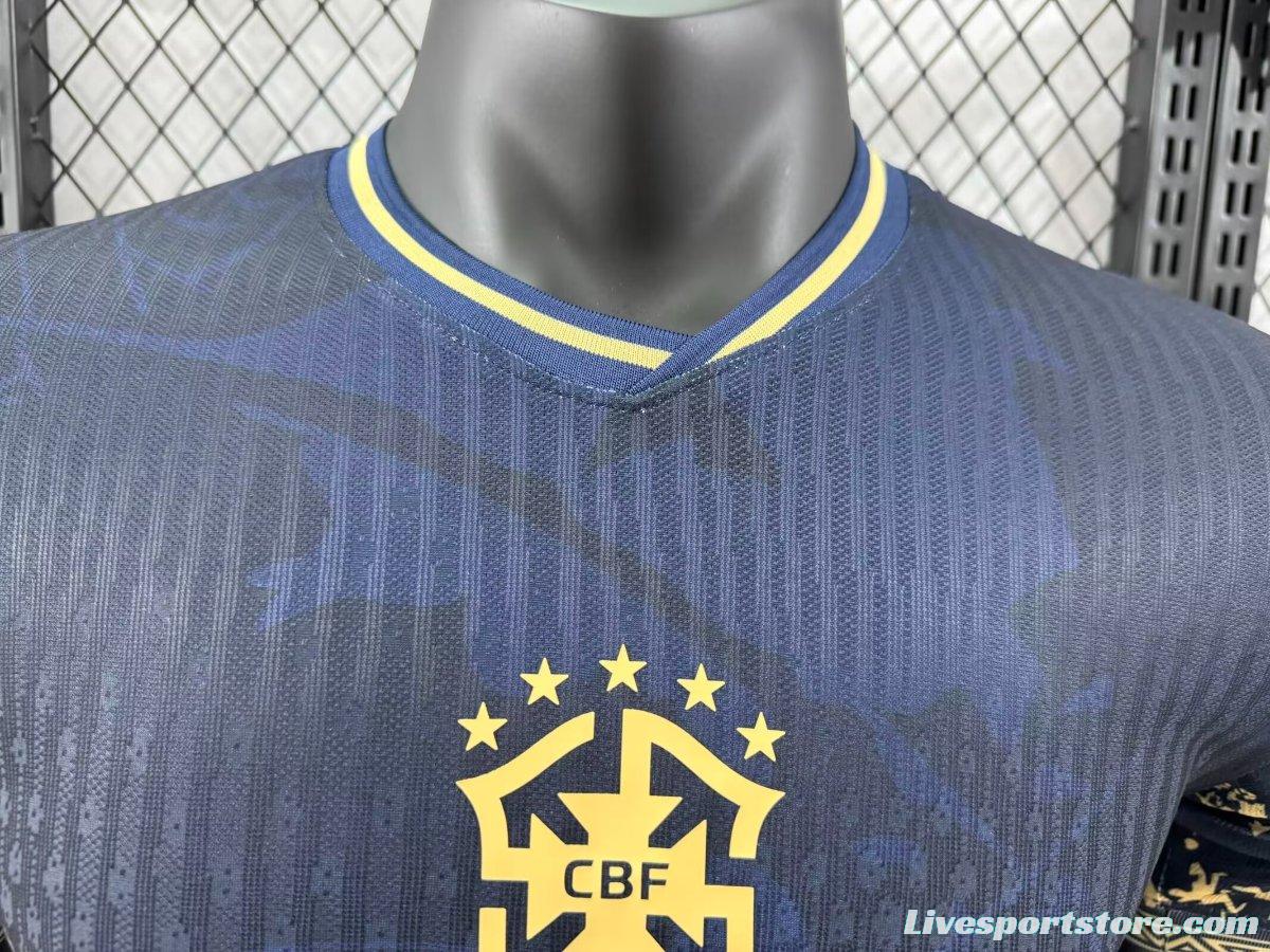 Player Version 2024 Brazil Navy Special Jersey