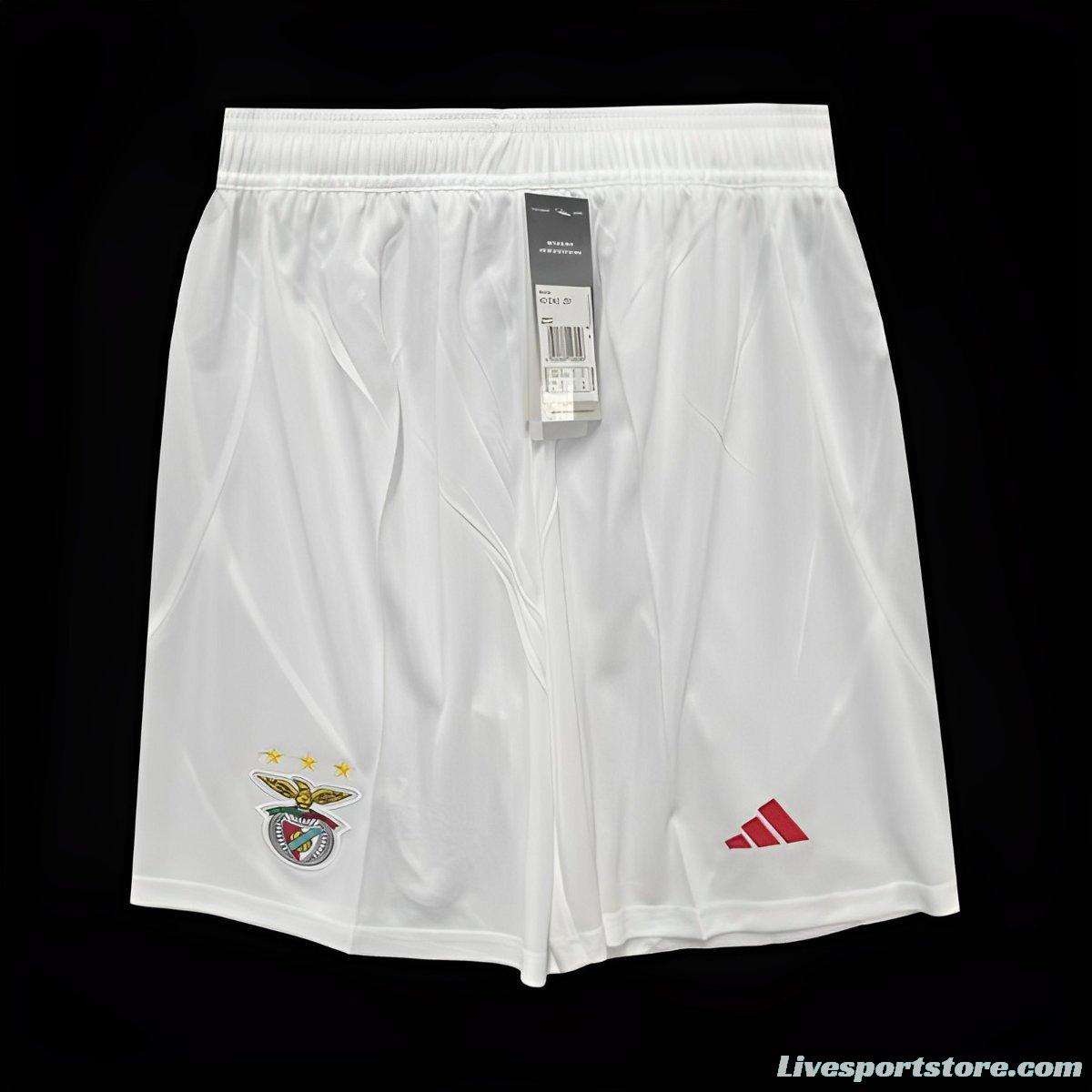 24/25 Benfica Home Shorts