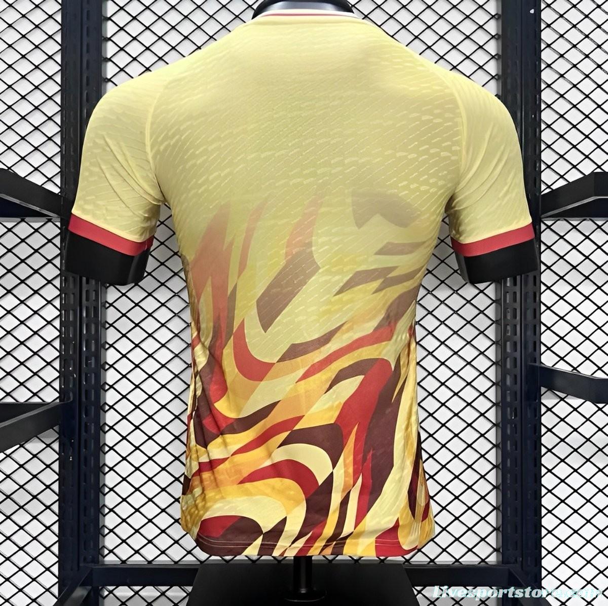 Player Version 2024 Spain Yellow Special Jersey