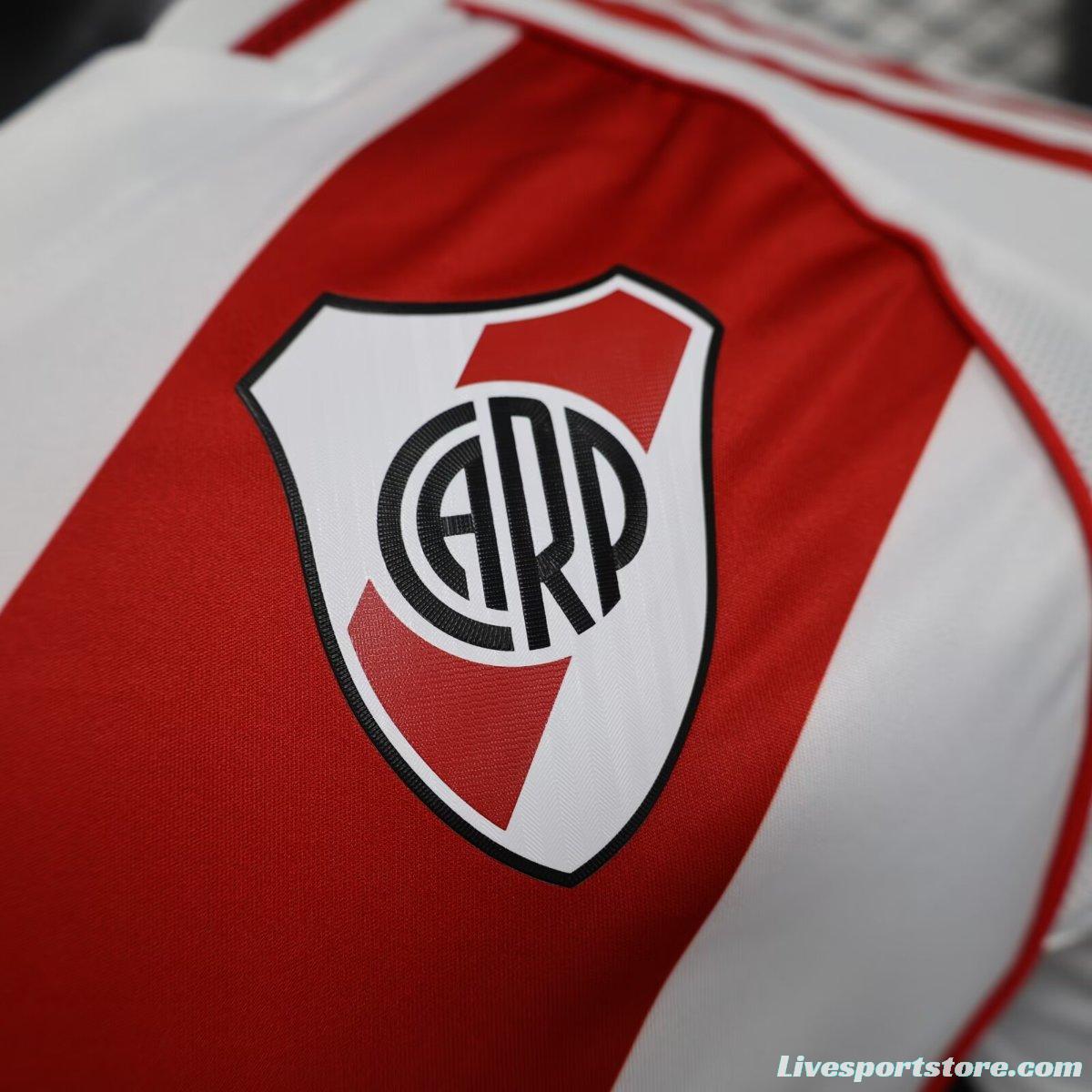 Player Version 24/25 River Plate Home Jersey