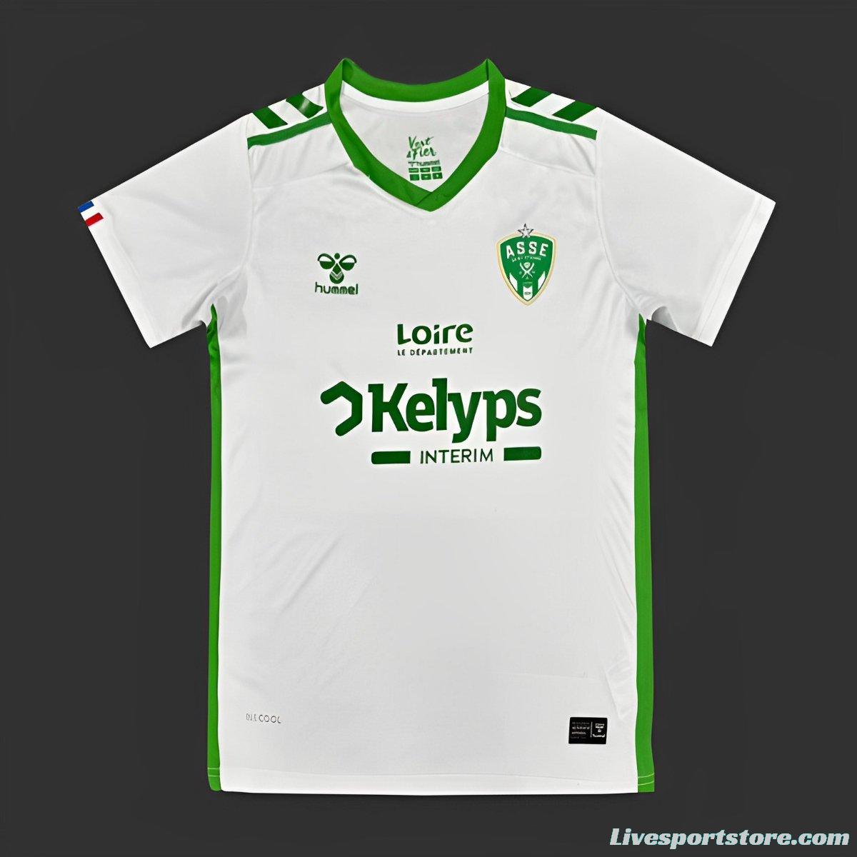 24/25 Saint-Etienne Away White Jersey