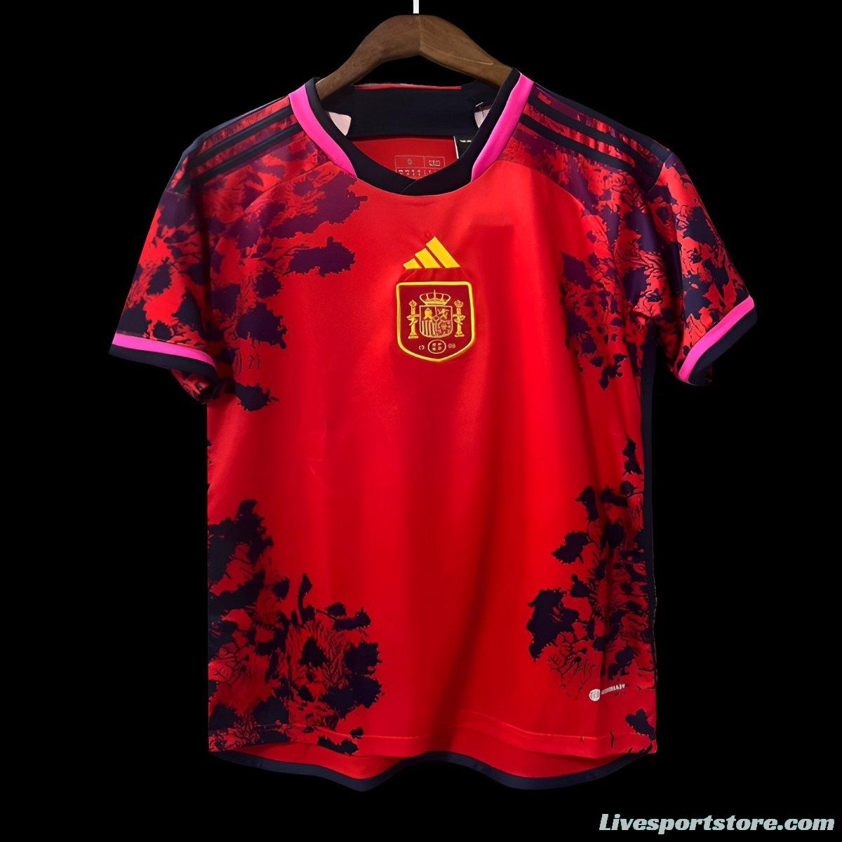 2024 Spain Red Special Jersey