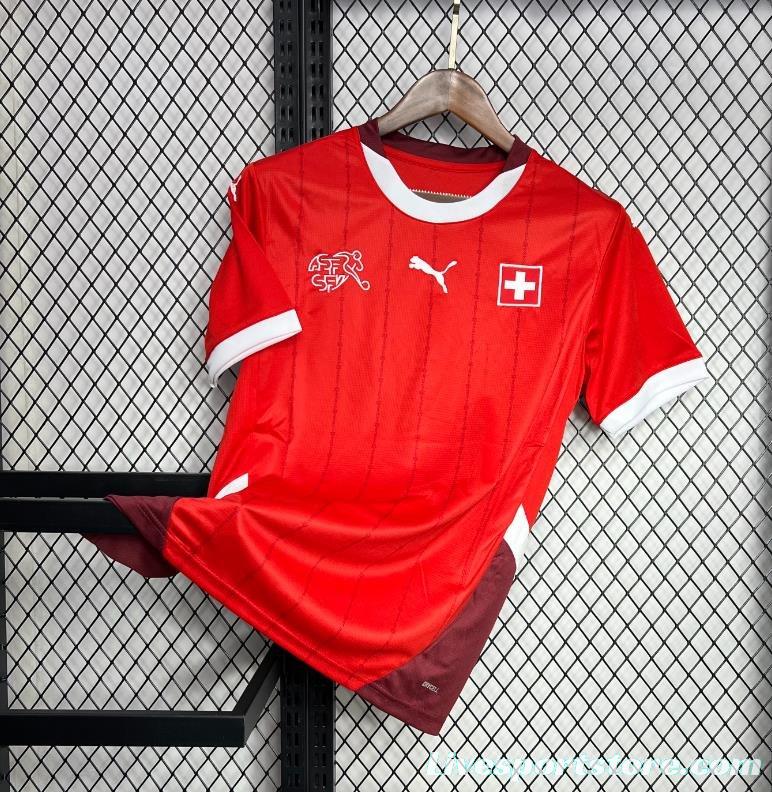 2024 Switzerland Home Jersey