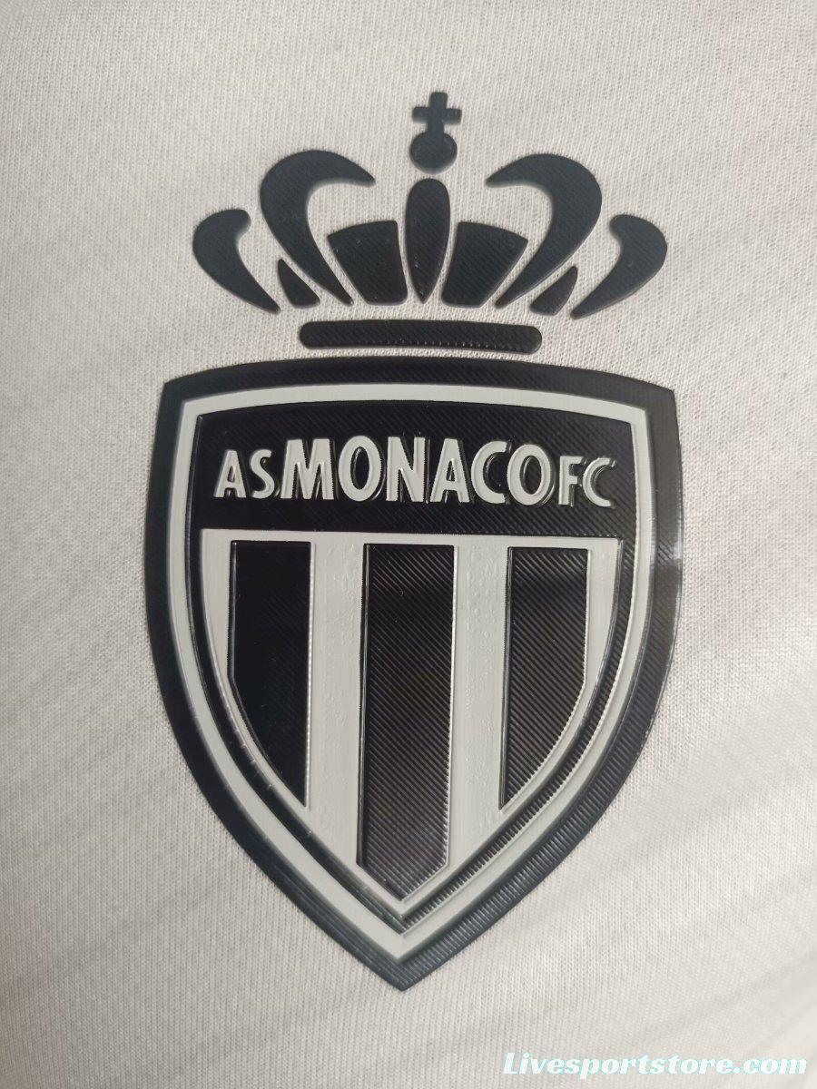 Player Version 24/25 Monaco Away Grey Jersey