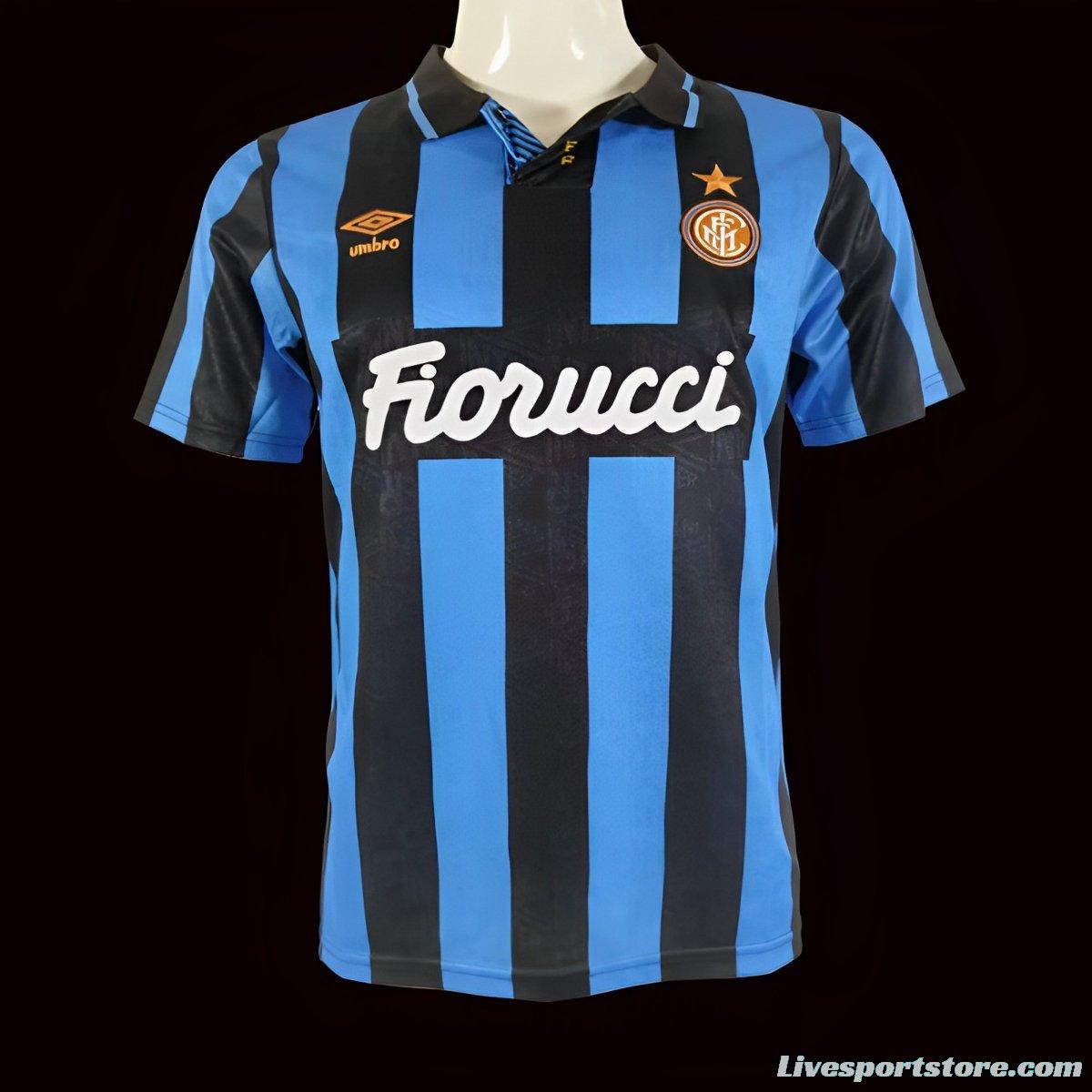 Retro 93/94 Inter Milan Home Jersey