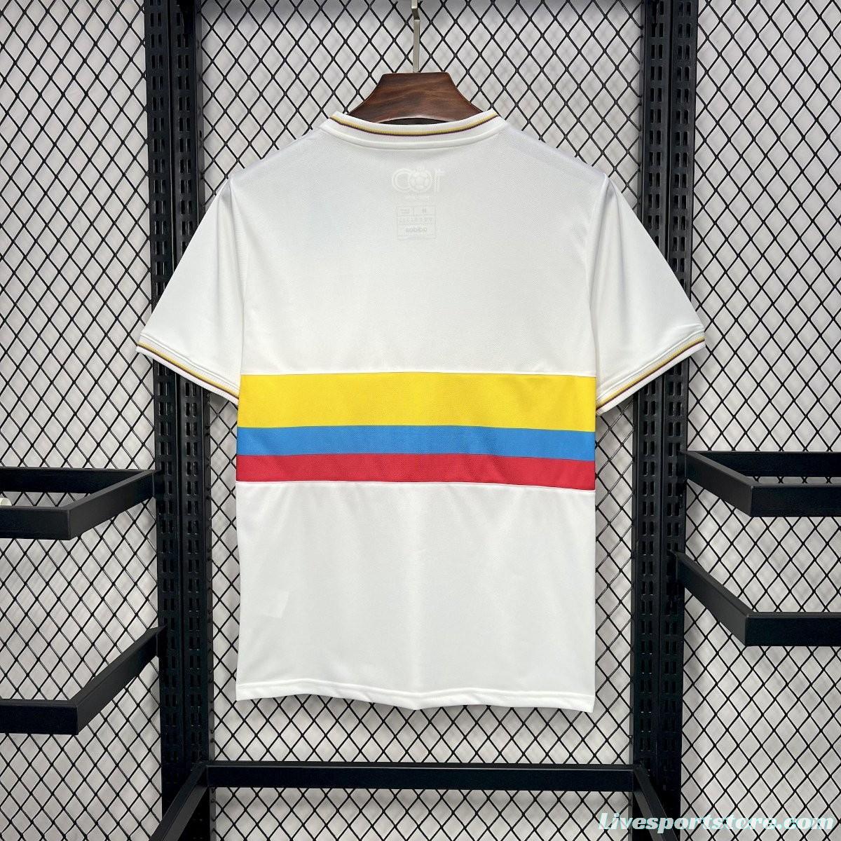 2024 Colombia White 120Th Anniversary Jersey