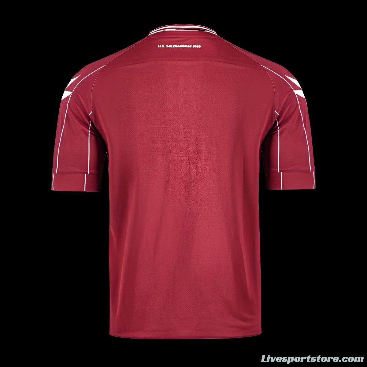 24/25 Salernitana Home Jersey