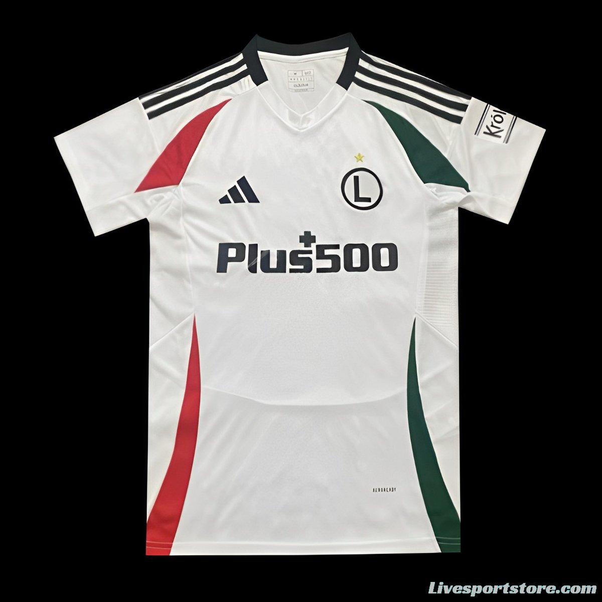 24/25 Legia Warsaw Home Jersey